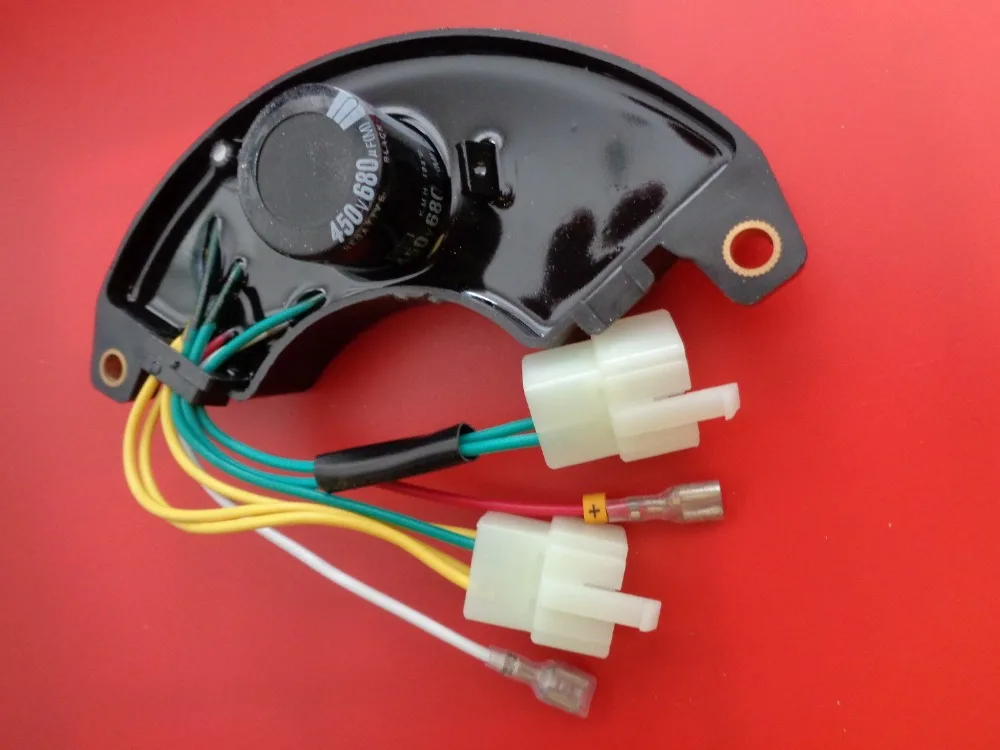 AVR5 3 5 кВт AVR 450 в 680 мкФ конденсатор трехфазные детали генератора 188F аксессуар