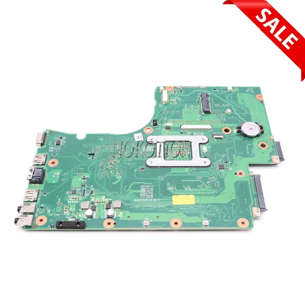 Ноутбук NOKOTION V000225000 для Toshiba Satellite C655 материнская плата 6050A2355202 HM55 PGA989 DDR3 Полная