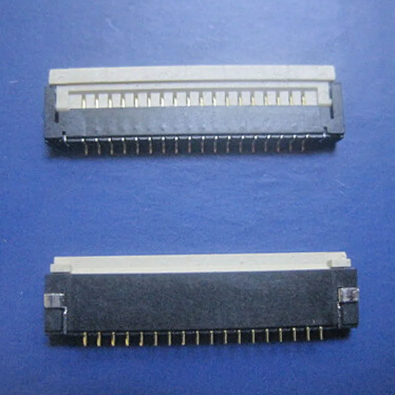 Позолоченные гибкие кабельные разъемы FFC с интервалом 1 0 FPC разъем 18 контактный