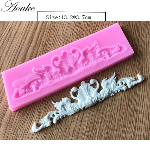 1 шт. красивая форма для торта круглая силиконовая Fondant посуда выпечки сделай сам |