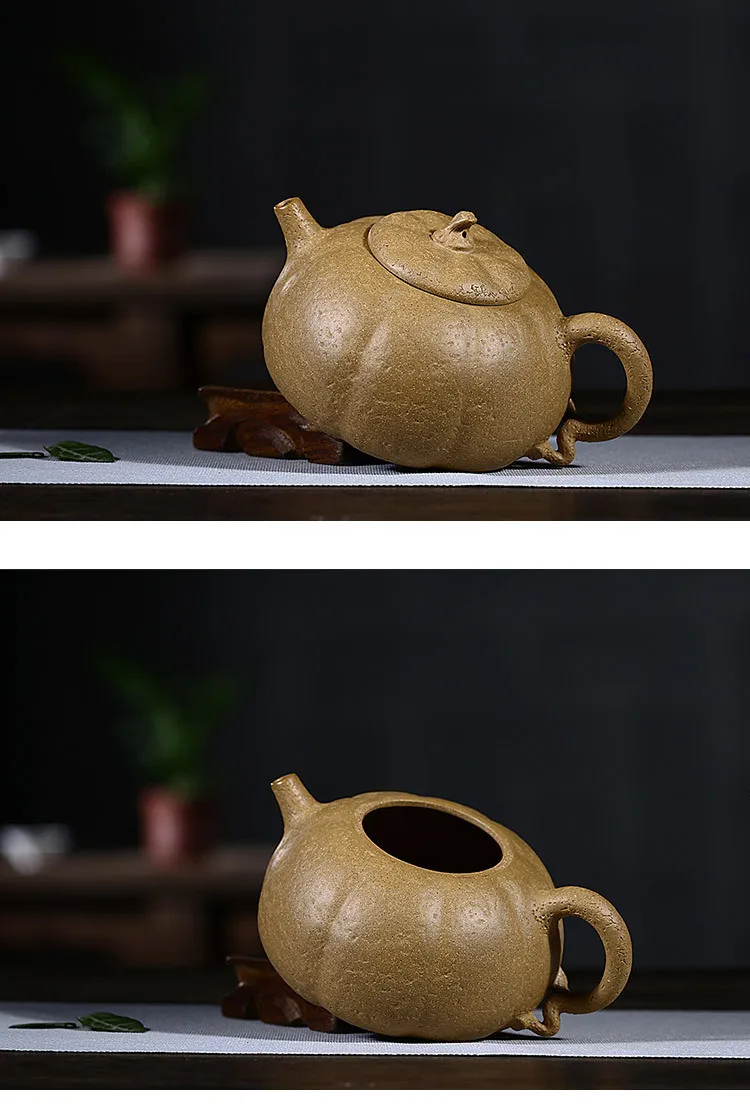 Чайный горшок из керамики, полностью ручная известная секция, глина, чайник для фруктов, кунг-фу, онлайн, чайный набор для путешествий, Подарочный Настой чайника