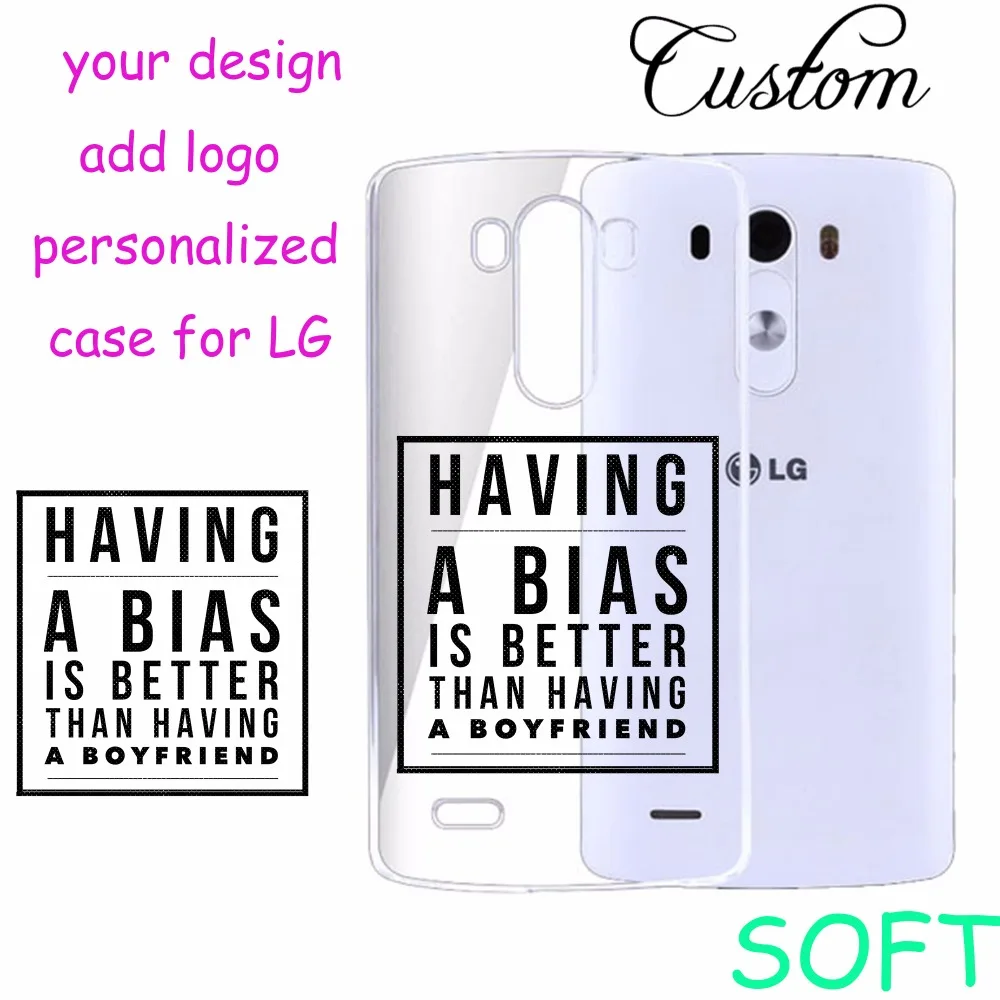 Персонализированный прозрачный силиконовый мягкий чехол для LG stylus stylo 2 3 Umach V20 V30