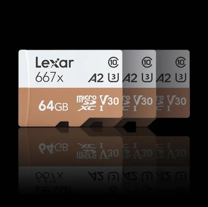 Lexar Оригинал 667x SDXC карта памяти Micro SD Набор считывателей 025 Мульти в 1 256 ГБ 128