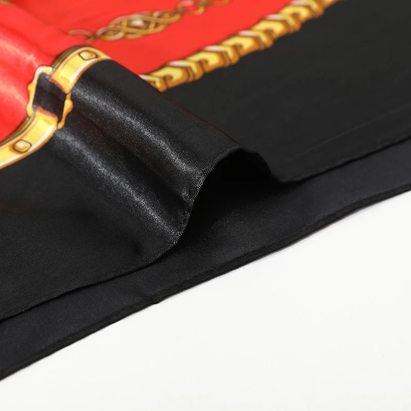 

[FEILEDIS]2019 luxury brand Women Silk scarf Beach Shawl and Echarpe Luxurious Wrap Designer scarves female beach stole AS1205