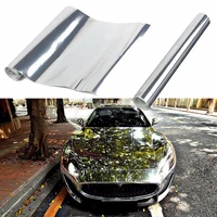 silver auto car styling body electro coating change color film chrome plating mirror vinyl wrap electroplate sticker decal sheet