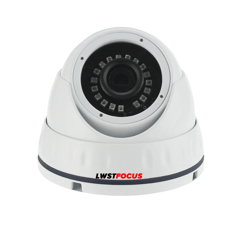 LWSTFOCUS 8MP сети IP Камера купольная видеонаблюдения POE SD карты H.265 + 4 мм лен ONVIF Hikvision