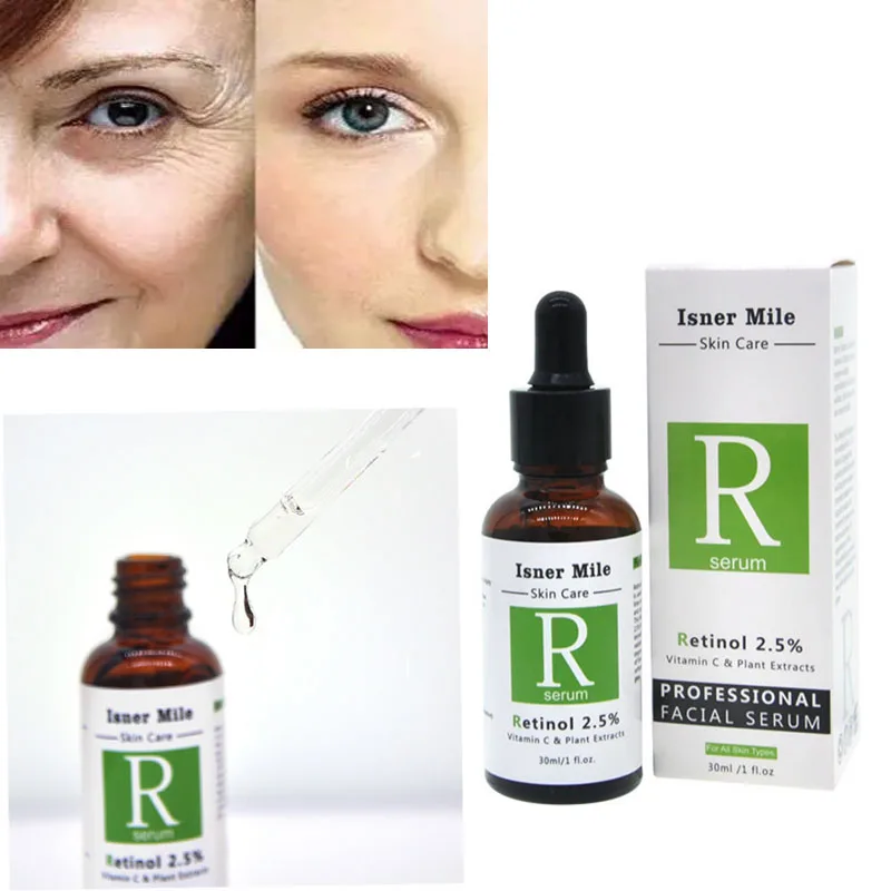 Сыворотка для лица Retinol 2.5% Витаминная против морщин минимайзер пор