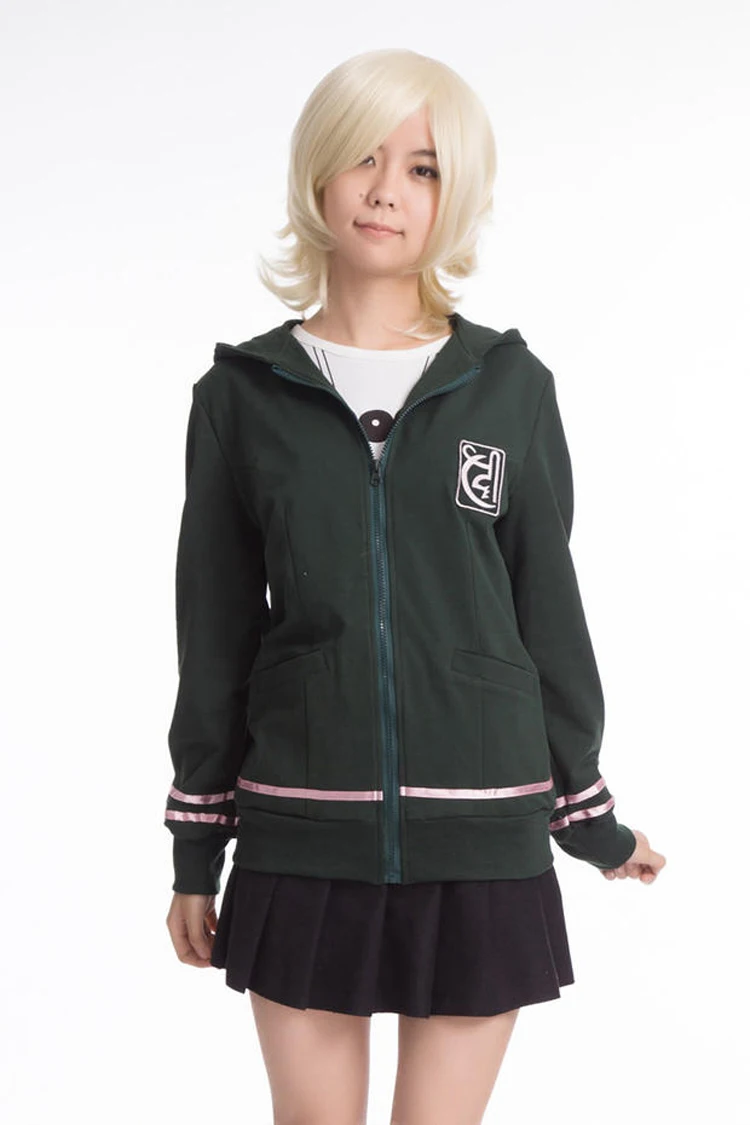 Аниме Danganronpa 2 Dangan-Ronpa Nanami Косплей Костюм chiaki толстовка с капюшоном Повседневная