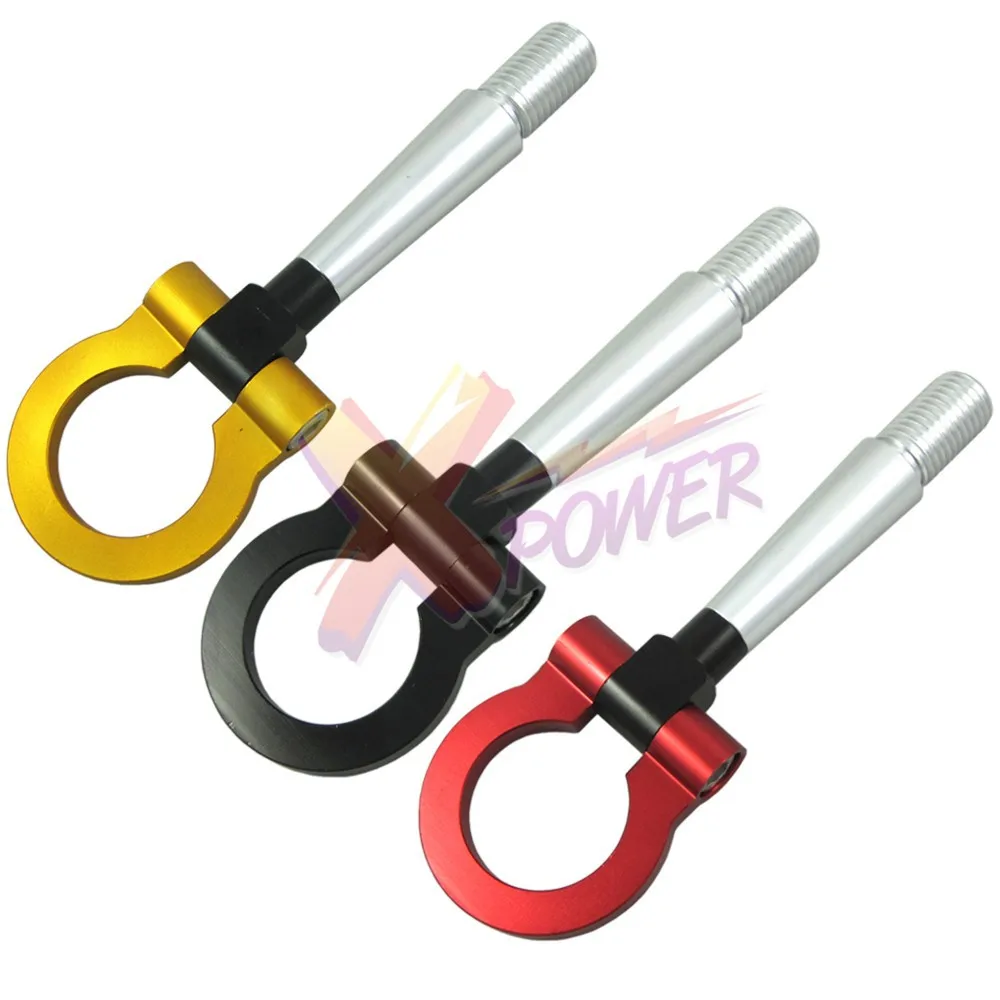Xpower-JDM T2 CNC алюминиевый гоночный буксировочный крюк для Mitsubishi Lancer Evo EX