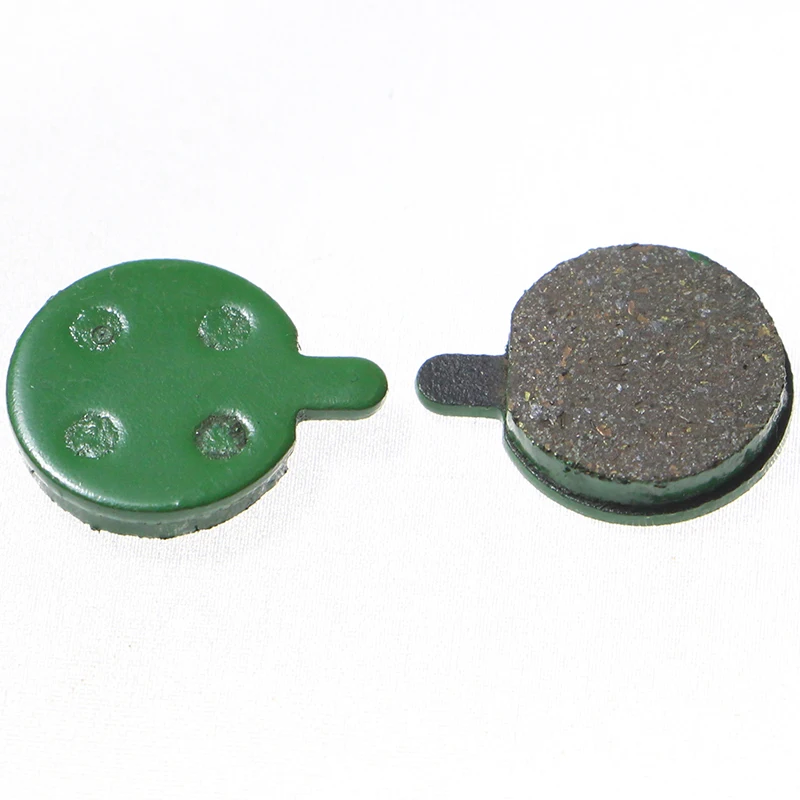 

4 pairs MTB Cycling Green Memi-Metallic Resin Bicycle disc brake pads for APSE/Zoom/Artek /Apollo/shockwave&X-Rated ,Mechanical