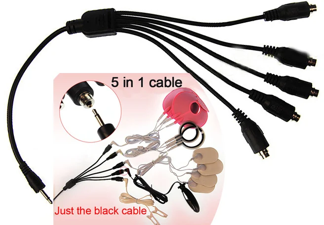1 шт. электрошоковый секс-набор аксессуары провода кабель 5 в секс-игрушки
