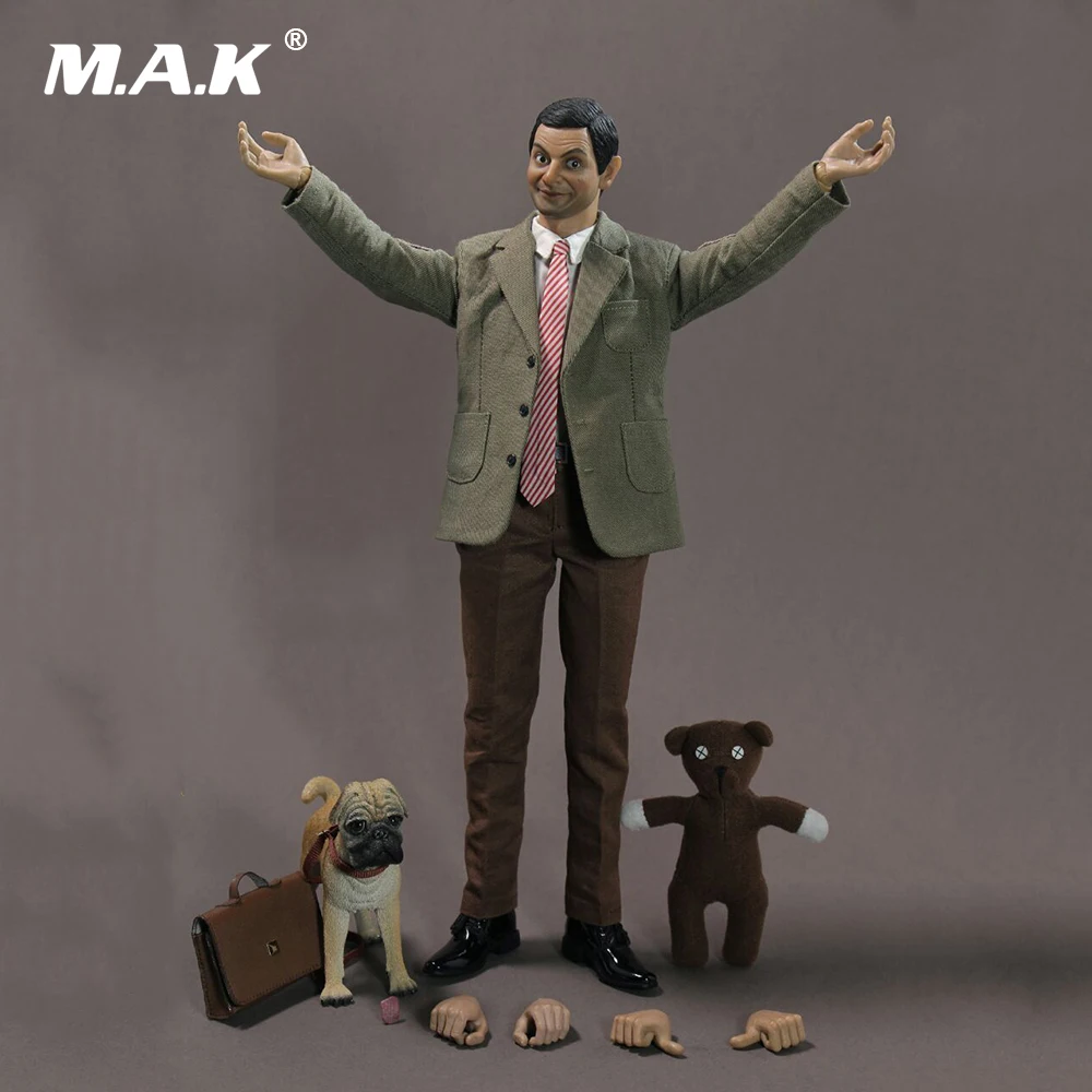 Коллекция 1/6, полный набор, Мужская фигурка Роуэна Аткинсона, Mr Bean, коллекционная фигурка 12 дюймов, Мужская фигурка, модель