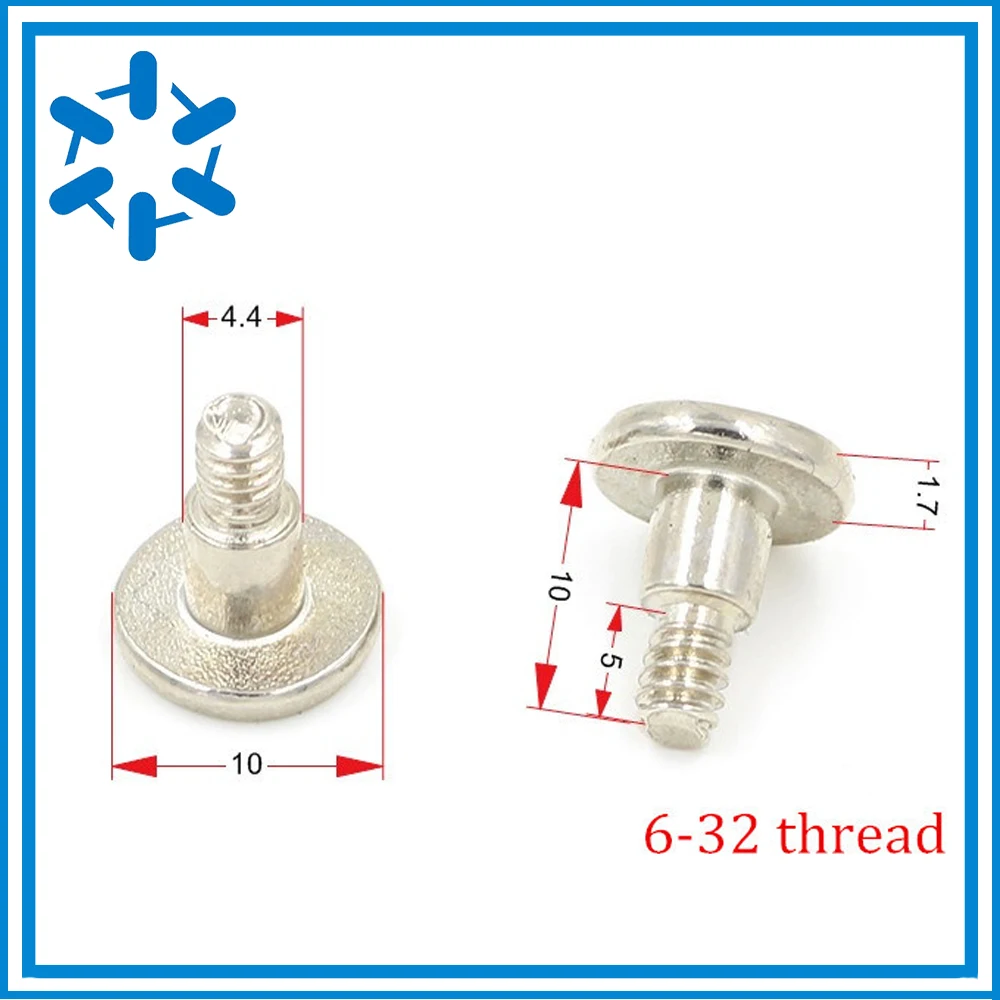Promotion 50 шт./лот 6 32*3/8 Наплечные винты для жесткого диска # 32 противоударные