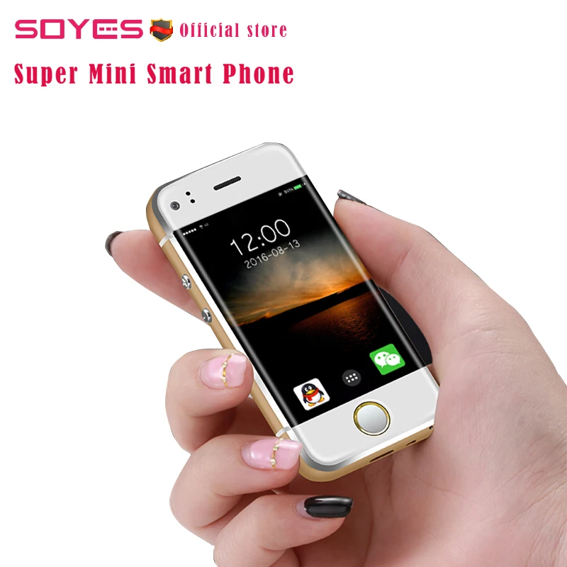 Супер мини смартфон Android оригинальный SOYES 6 S Duad Core 5.0MP Dual SIM мобильный сотовый