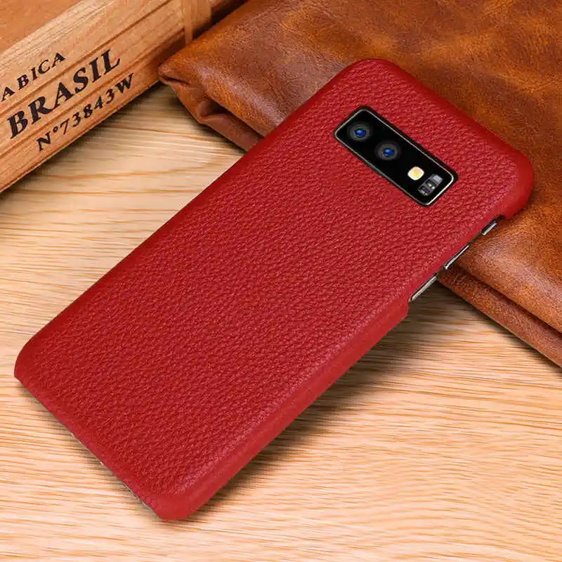 Чехол S8Plus из натуральной кожи для samsung Galaxy S8 Plus, роскошный чехол с рисунком личи для телефона, чехол для samsung Galaxy Note 8