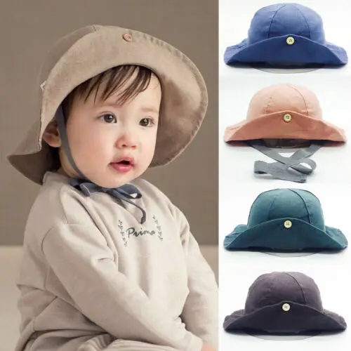 Fashion Baby's Sunhat Kids Baby Boy Girl Hat Visor Cap Breathable Summer Beach Sun 3C06 | Детская одежда и обувь