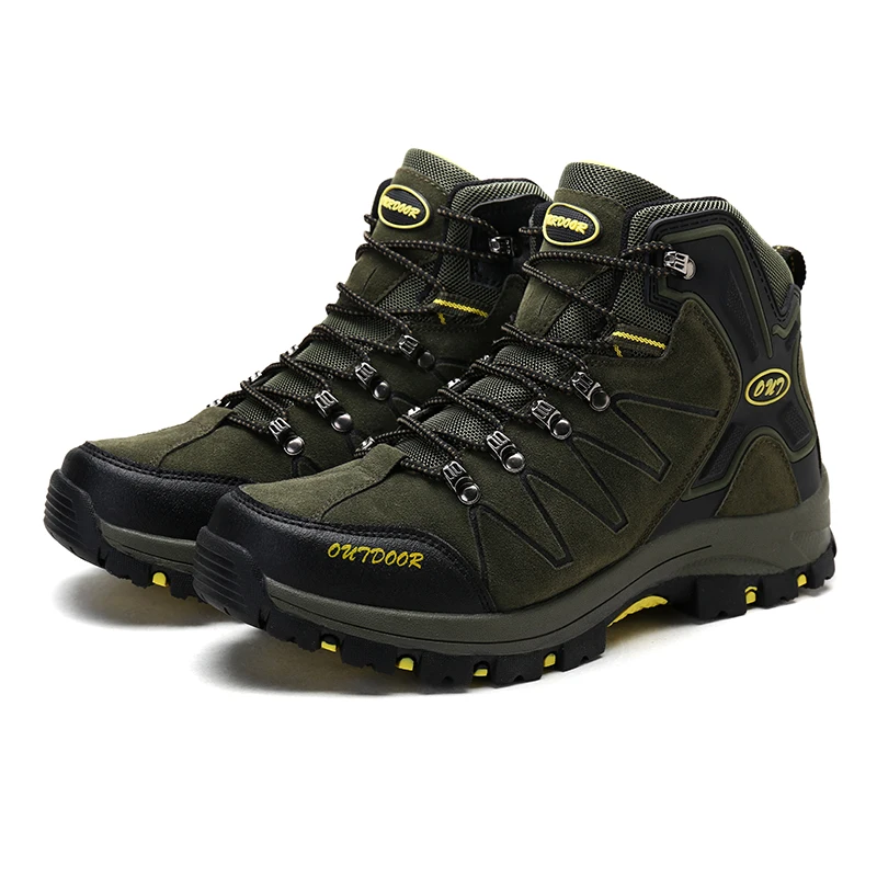 High Quality Men’s Shoes 39-45 Anti-slip Breathable high top Sneakers Summer For Male Wear Resistant Sports | Обувь