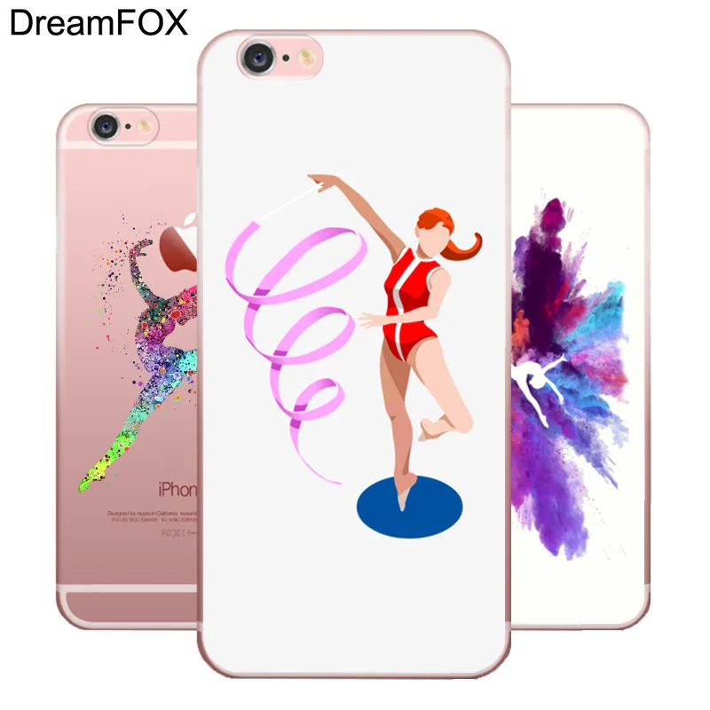 M501 гимнастический силуэт Мягкий ТПУ силиконовый чехол для Apple iPhone 11 Pro XR XS Max 8X7 6 6S