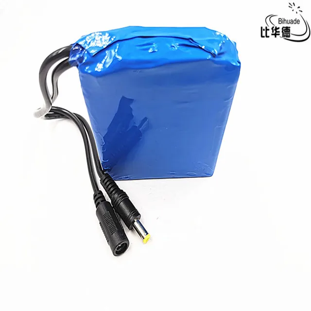 12 V 4000 mah литиевая батарея перезаряжаемая DC Батарея полимерная для монитора мотор