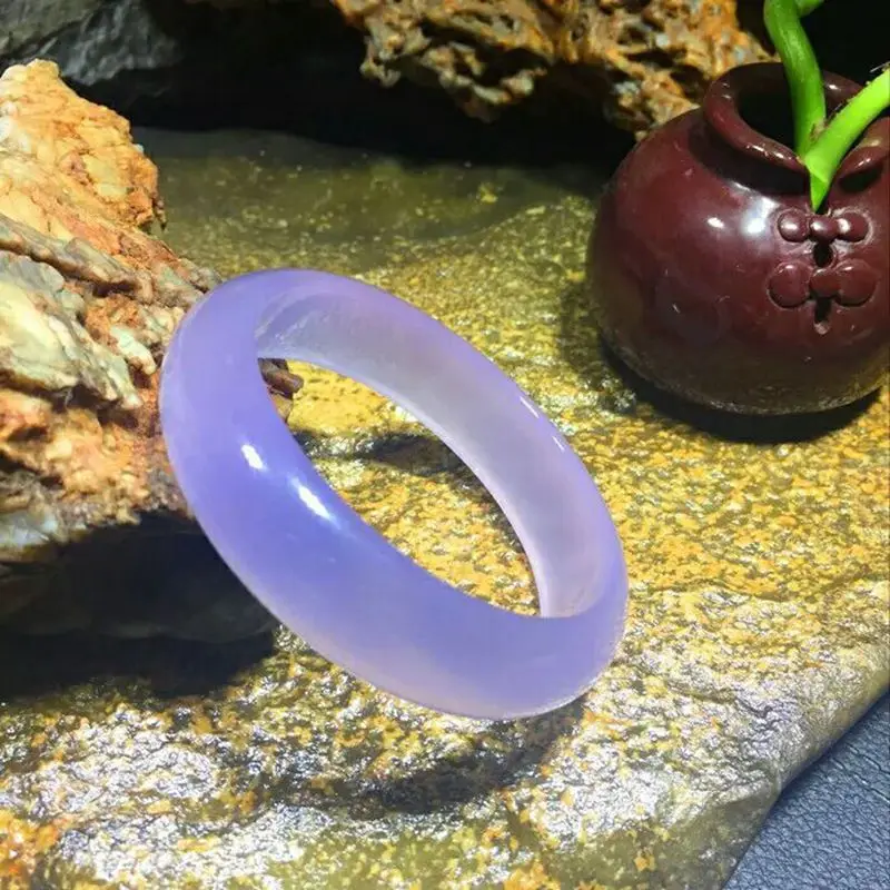 Природные Фиолетовый халцедон Агат браслет|gift gifts|gift accessoriesgift bracelet |