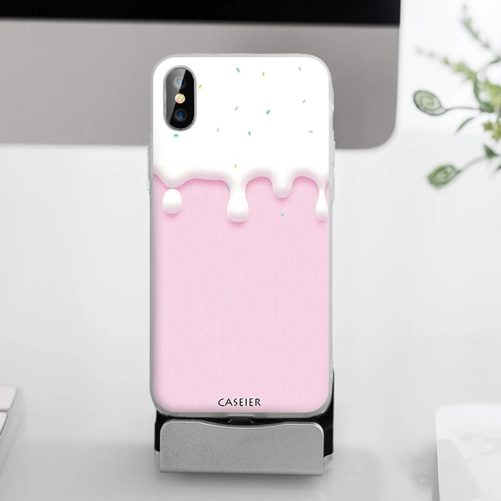 CASEIER матовый чехол для телефона Xiaomi MI 8 SE Lite A2 6X A1 5X Летний мороженого Redmi 6A Note 5 6 7 Pro