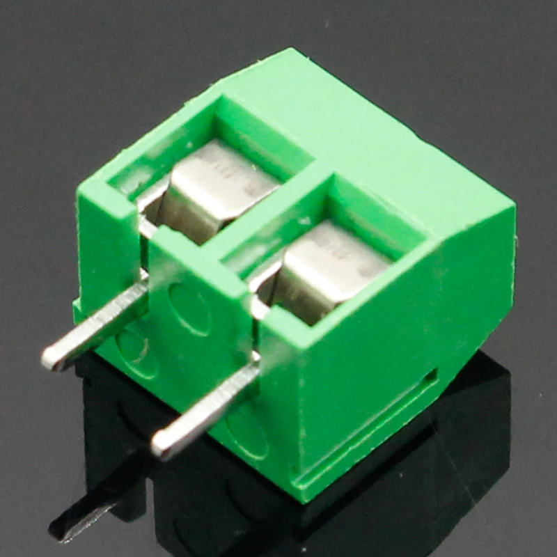 20 шт./лот Φ KF301 винт 2Pin 5 0 мм прямой контакт PCB винтовая Клеммная колодка