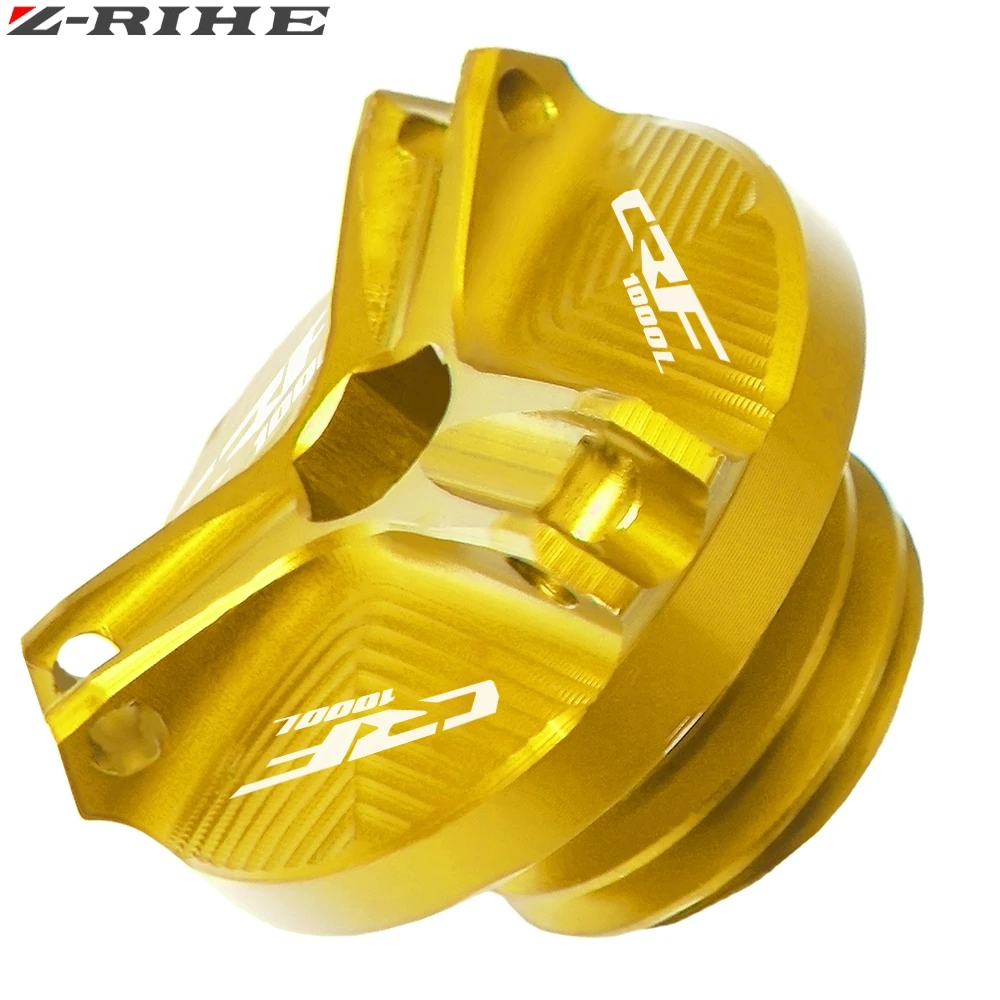 Золотой Для HONDA CRF1000L Африка Твин CB600F CB650F CBF600 CBR600F Мотоциклетный Двигатель слив масла поддон чашка для орехов заглушка CRF1000L - Цвет: Золотой