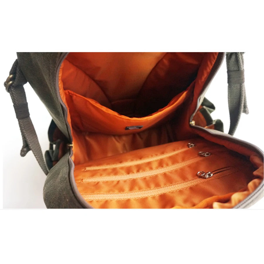 Latest outdoor waterproof backpacks canvas SLR camera bag for Canon / Nikon professional digital backpack | Электроника