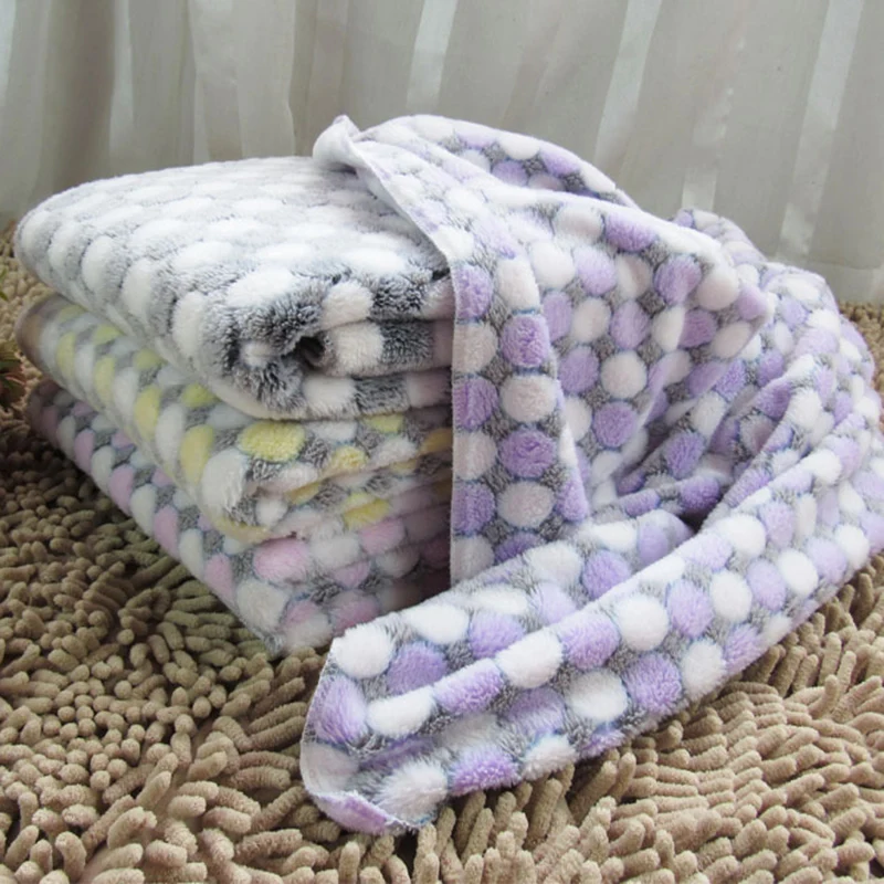 Теплый мягкий коврик для сна питомца одеяло щенка собачья будка зимняя кровать