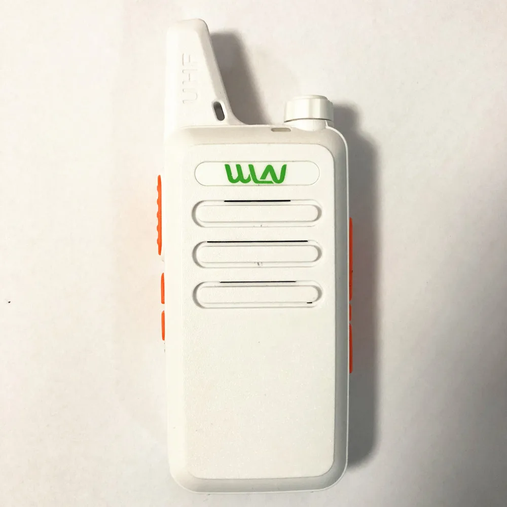 White with DTC KDC1 Мини Портативный fm-приемопередатчик KD-C1 UHF двухстороннее радио Ham коммуникатор HF cb радиостанция Mi-Ni Walkie Talkie WLN KD C1 - Цвет: White with DTC