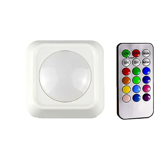 1 lamp 1 controller RGBW 13 цветов светодиодный светильник под шкафами с регулируемой яркостью, сенсорный датчик, светодиодный светильник, настенный ночник для закрытого гардероба, лестницы, коридора - Цвет: 1 lamp 1 controller