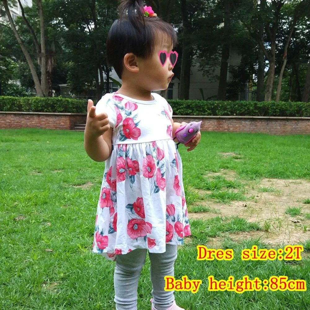 Robe Fille Vestidos Baby Girl Floral Children Dress Elegant Kids Summer Clothes Wedding Girls Dresses 2018 Beach | Детская одежда и