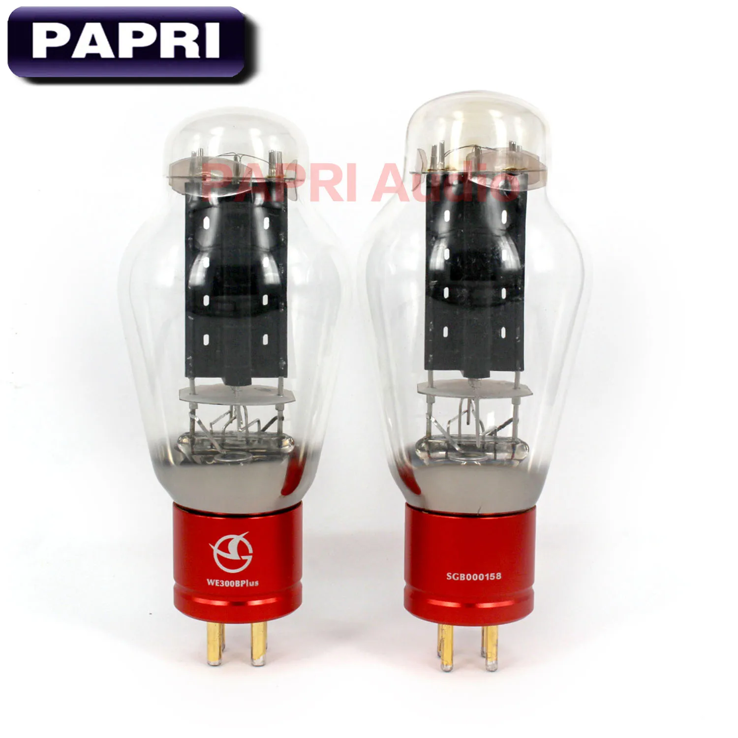 PAPRI новейший WE300B плюс вакуумная трубка HiFi Shuguang300B Замена для аудио HIFI DIY ламповый усилитель Заводская проверка совпадений 1 пара
