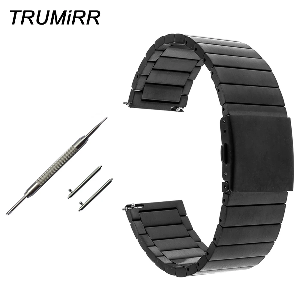 

Quick Release Stainless Steel Watch Band 22mm 23mm for Luminox Men Women Wrist Strap Link Bracelet + Push Button Folding Buckle