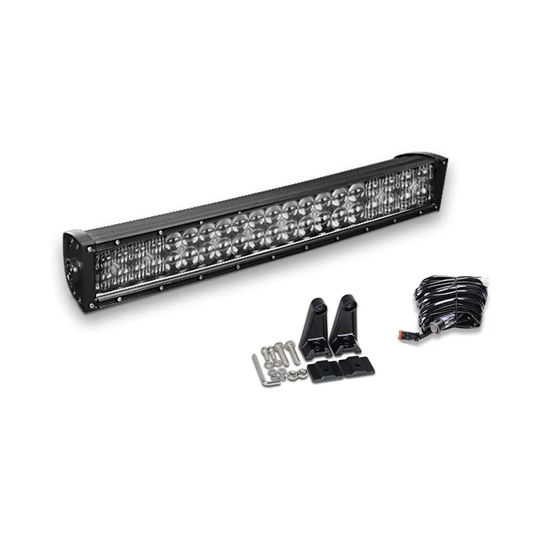 200W and wiring kit 5D 22 32 42 дюймов прямые синтетические волосы внедорожный светодиодный светильник бар 200W 300W 400W комбо луча СВЕТОДИОДНЫЙ светильник для джип автомобиль грузовик 4x4 ATV 4WD внедорожник - Цвет: 200W and wiring kit