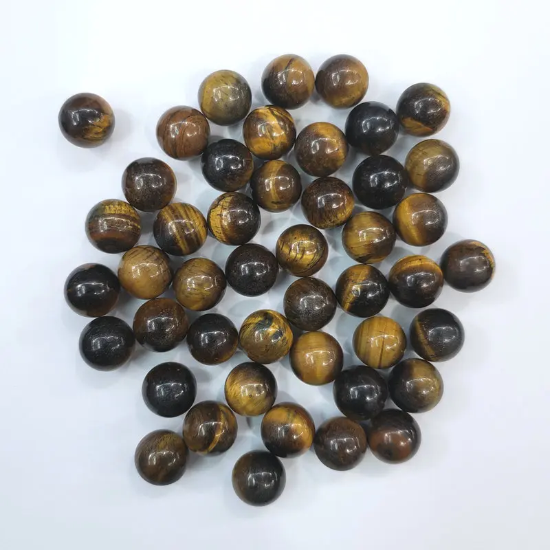 2018 модные разнообразные круглые бусины из натурального камня в форме шара без