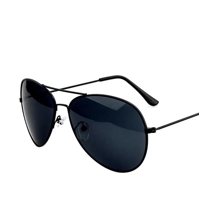 Металлическая оправа ретро солнцезащитные очки Желтая пленка ночного видения