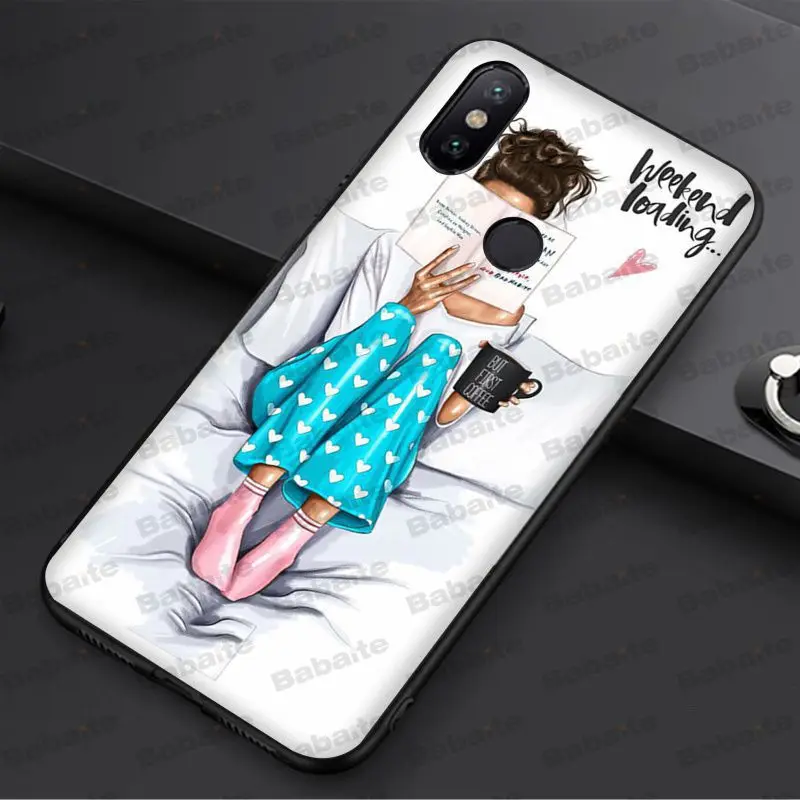 Чехол для телефона Babaite VOGUE мягкий силиконовый чехол redmi 5plus note5A note4x note6pro |