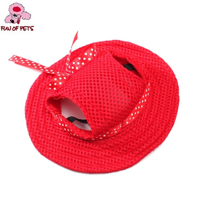 2017 аксессуары для собак летняя уличная шляпа домашних животных солнцезащитные
