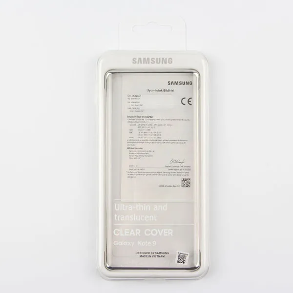 Silver Samsung прозрачный защитный чехол для телефона samsung Note9 NOTE 9 N960F ультра тонкий Задний защитный чехол Stealth TPU - Цвет: Silver