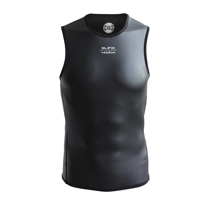 

Men Women 2mm Neoprene Wetsuit Vest Sleeveless Swimwear for Diving Spearfishing Surfing Snorkeling Wetsuit can wear reversible