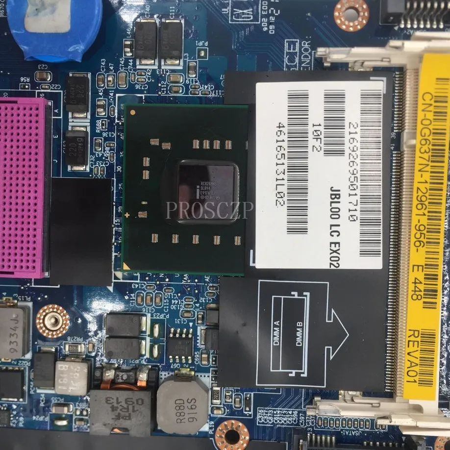 Бесплатная доставка материнской платы для ноутбука Latitude E6400 модель 0G637N G637N JBL00