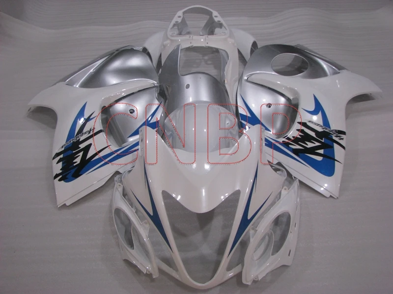 Plastic Fairings GSX-R1300 2008 - 2014 White Silver Body Kits GSXR 1300 2009 Abs Fairing HAYABUSA 2012 no paint | Автомобили и