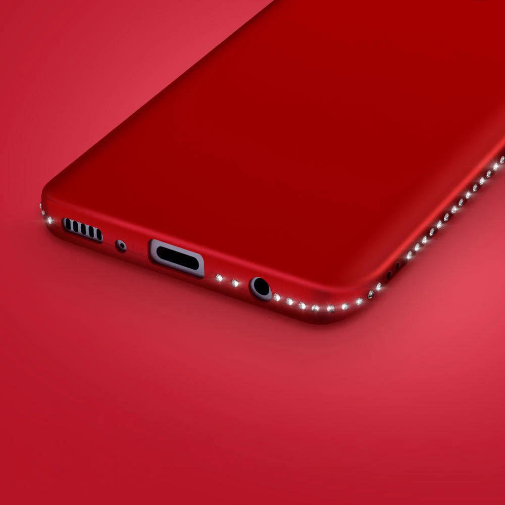 Диаманта Bling чехол для samsung Galaxy S8 S9 plus note 8 J3 J5 J7 2017 2016 S7 края A6 A8 2018 премьер-Чехол