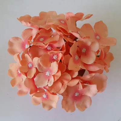 15cm J 5 шт./лот искусственные цветы Гортензия Цветок голова DIY свадебный фон реквизит стрельба Моделирование декоративные поддельные цветок головной убор - Цвет: 15cm J