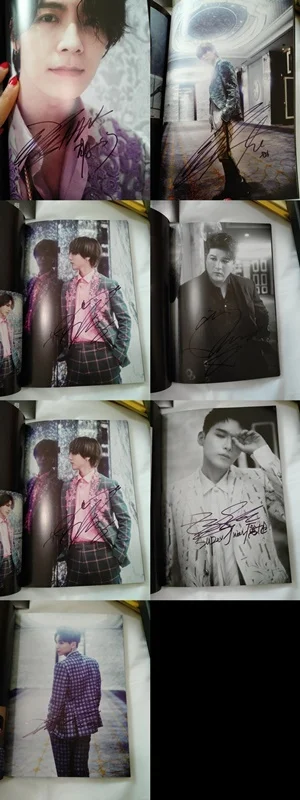 Подписанный S. J Super Junior альбом с автографом One More Time CD+ photobook 102018