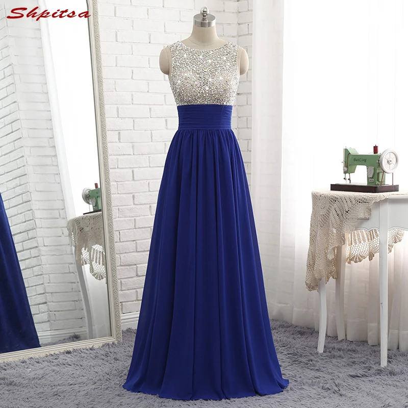 

Royal Blue Mother of the Bride Dresses for Weddings A Line Evening Gowns Groom Godmother Dresses