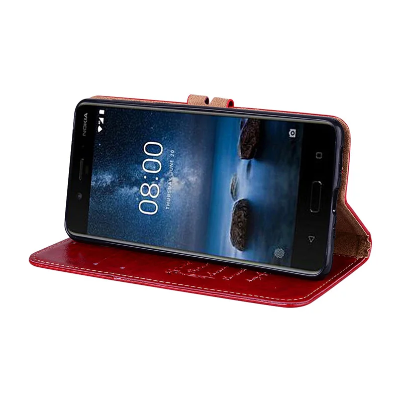 Для Nokia 8 чехол 5 3 дюйма кошелек для телефона из искусственной кожи nokia8 откидная