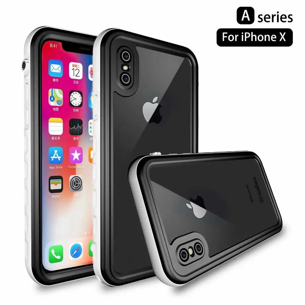 Olhveitra Waterproof Case For iPhone 11 Pro XS MAX XR X 6 6S 7 8 Plus hockproof Swimming Diving Cover Outdoor Underwater Coque - Цвет: Color 5