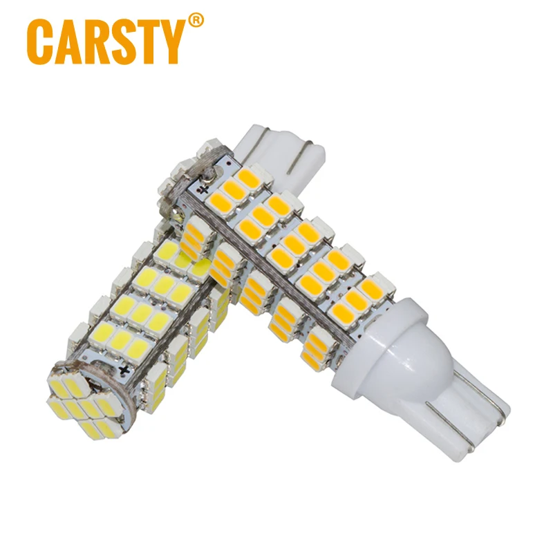 Carsty T10 68 светодиодный 1206 SMD W5W Автомобиль 68smd 3020 194 927 168 боковые клиновидные лампы